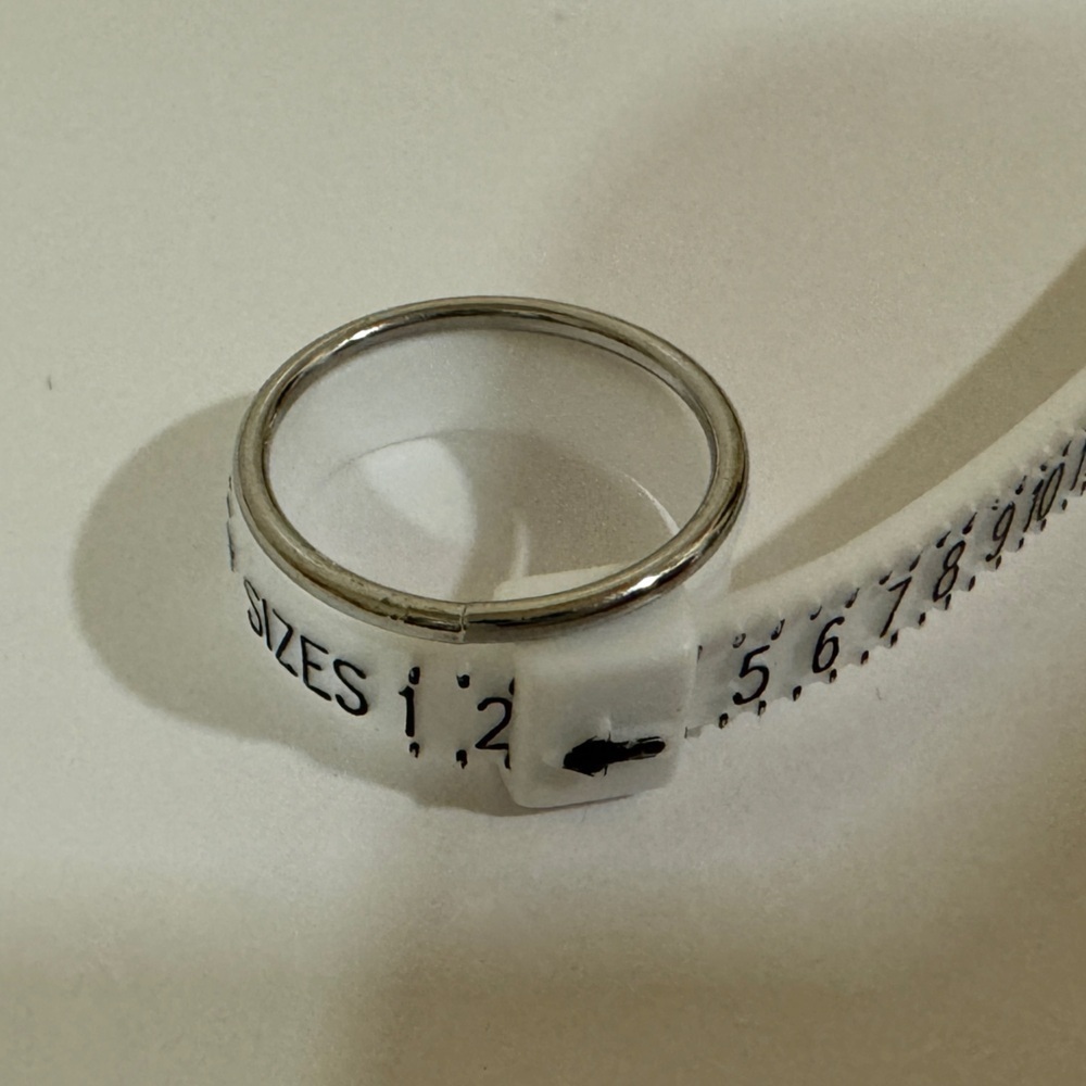 Silver toned ring​​​​​​​​